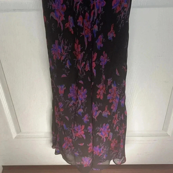 Rag & Bone - Mallory slip EUC long spaghetti strap dress adjustable strap floral - Picture 10 of 13